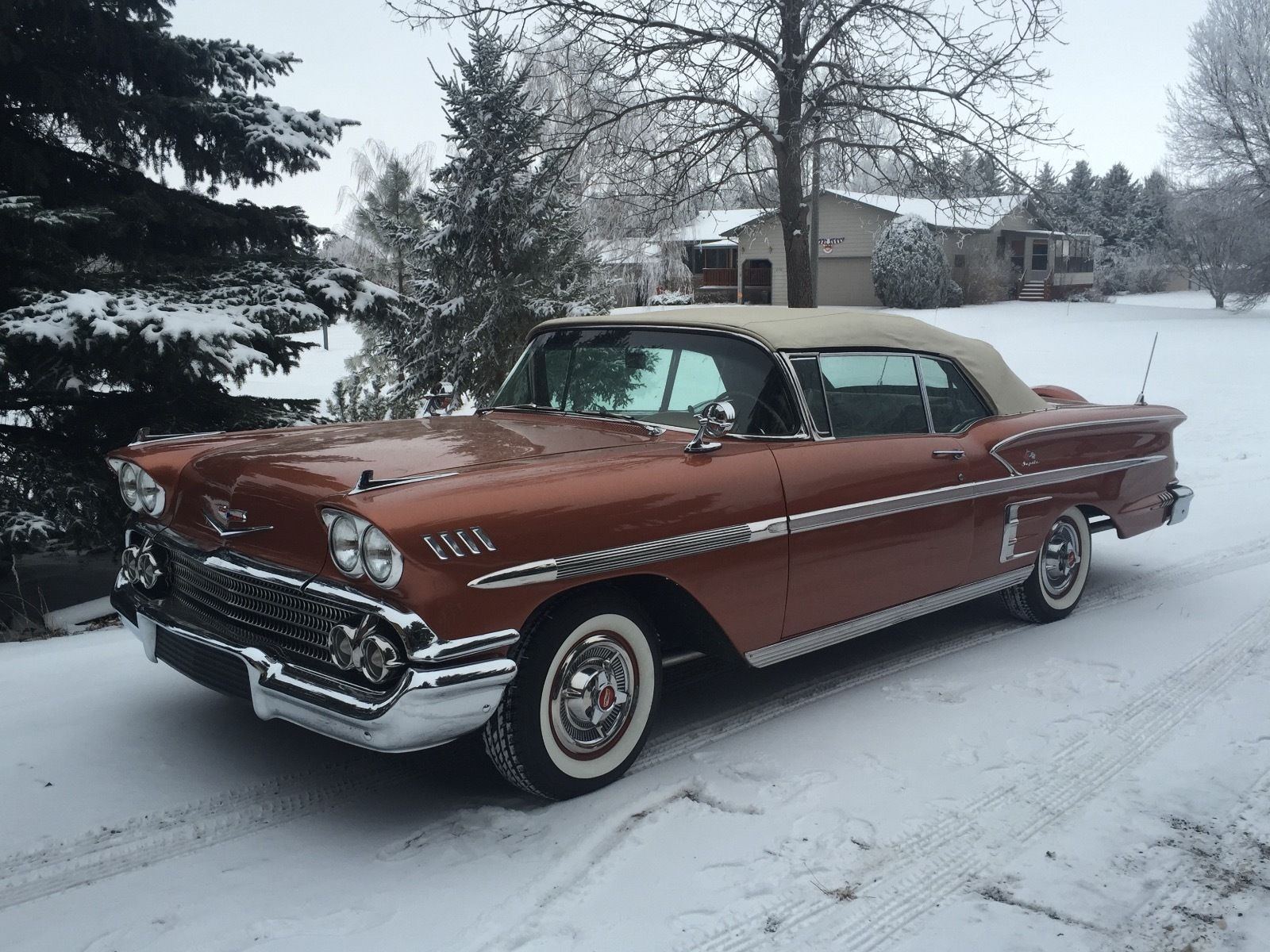 1958 Chevy Impala Convertible For Sale