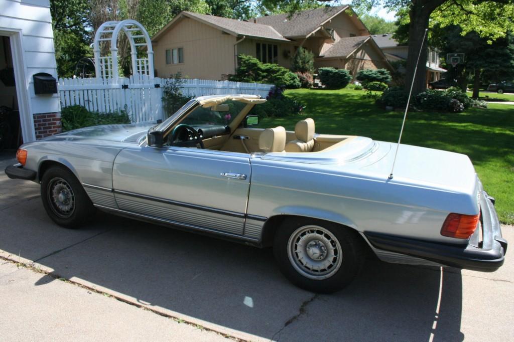 1980 Mercedes 450sl convertible for sale #5