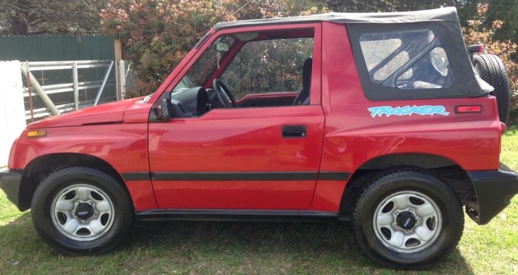 1996 Geo Tracker Sport Utility 2D Convertible