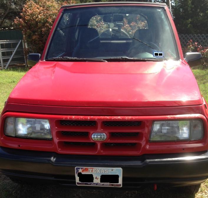 1996 Geo Tracker Sport Utility 2D Convertible