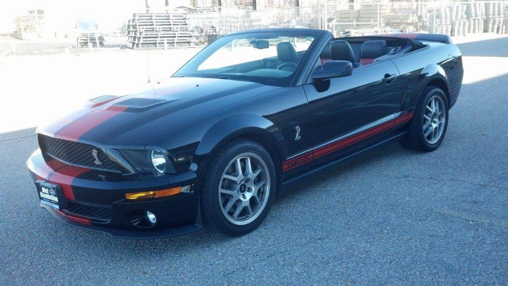 2008 Ford Mustang Shelby Gt500 Convertible