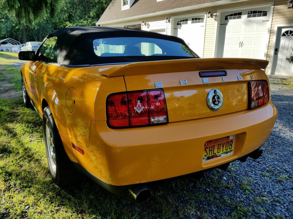 2008 Ford Mustang Shelby Gt500 Convertible