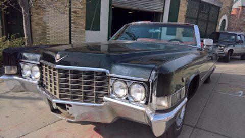Barnyard find 1969 Cadillac Deville Convertible for sale