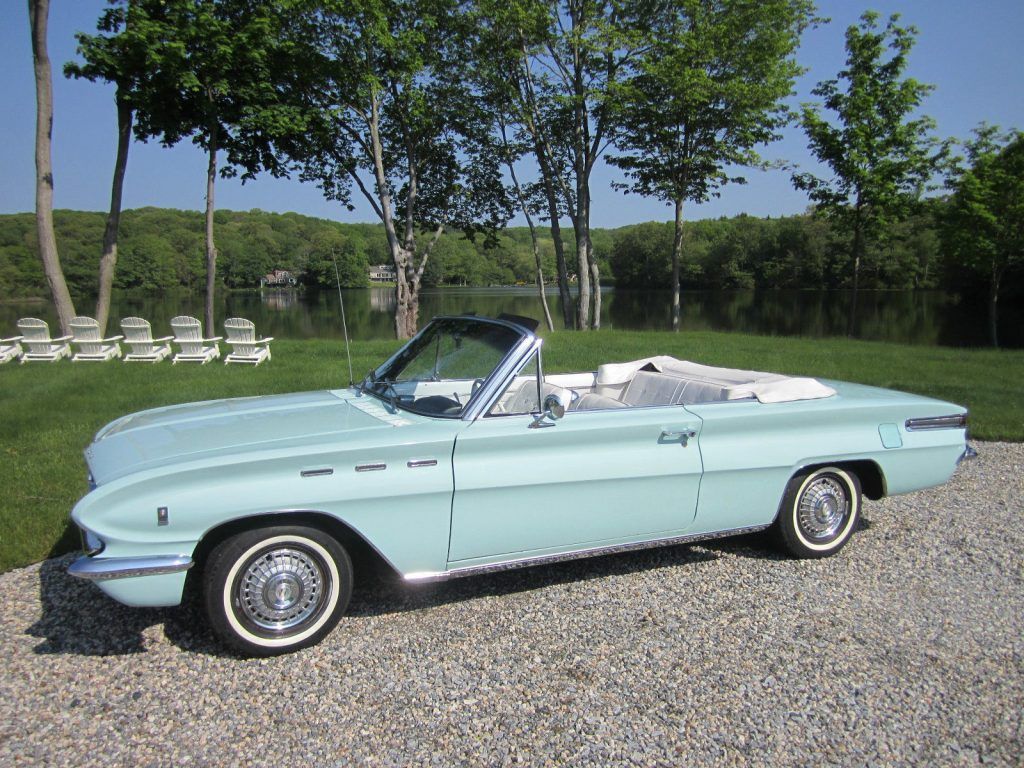 One year only color 1962 Buick Skylark convertible
