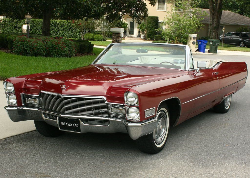 Original 1968 Cadillac Deville Convertible