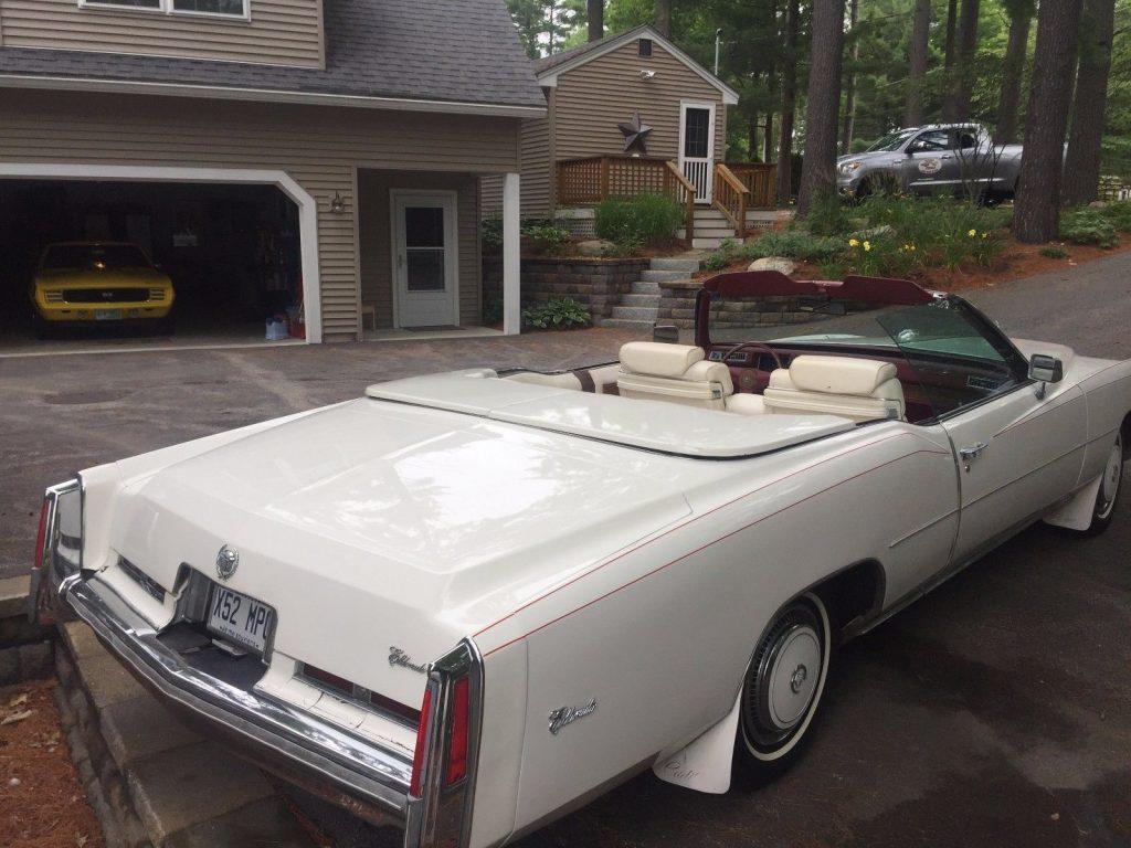 New top 1975 Cadillac Eldorado Convertible