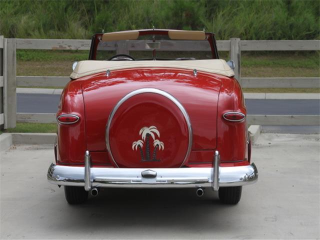 restored 1950 Ford Custom Deluxe convertible