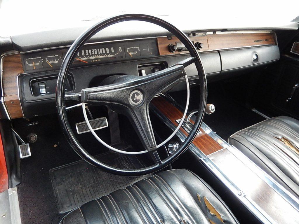 unfinished restoration 1970 Dodge Coronet 500 Convertible