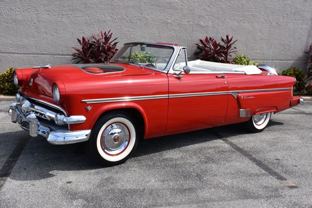 Frame Off Restored 1954 Ford 1 of 1500 with demonstrator hood convertible