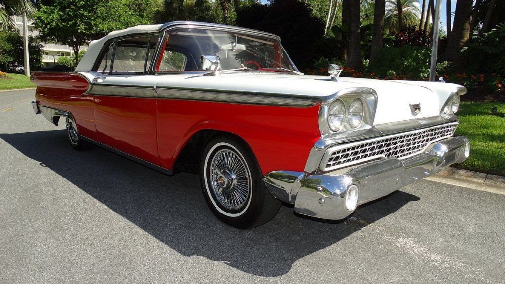 minor imperfections 1959 Ford Fairlane Galaxie 500 Convertible