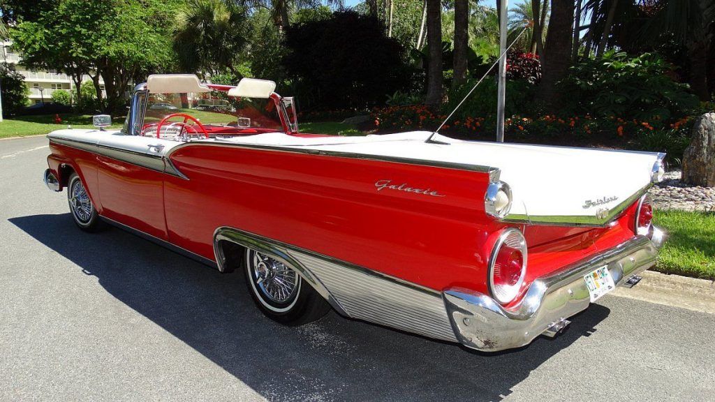 minor imperfections 1959 Ford Fairlane Galaxie 500 Convertible