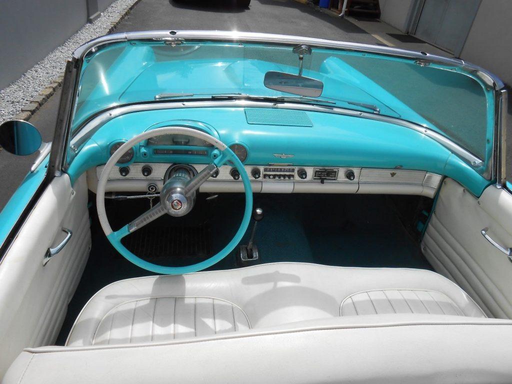 mint 1955 Ford Thunderbird convertible