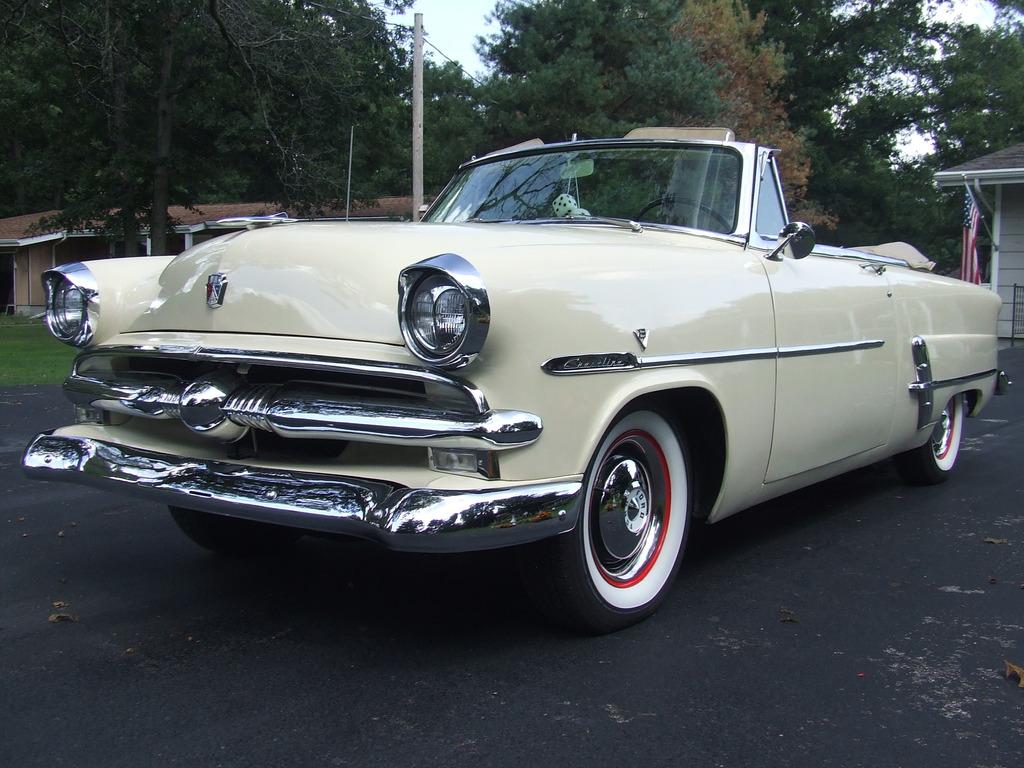 restored 1953 Ford Crestline Sunliner Convertible for sale