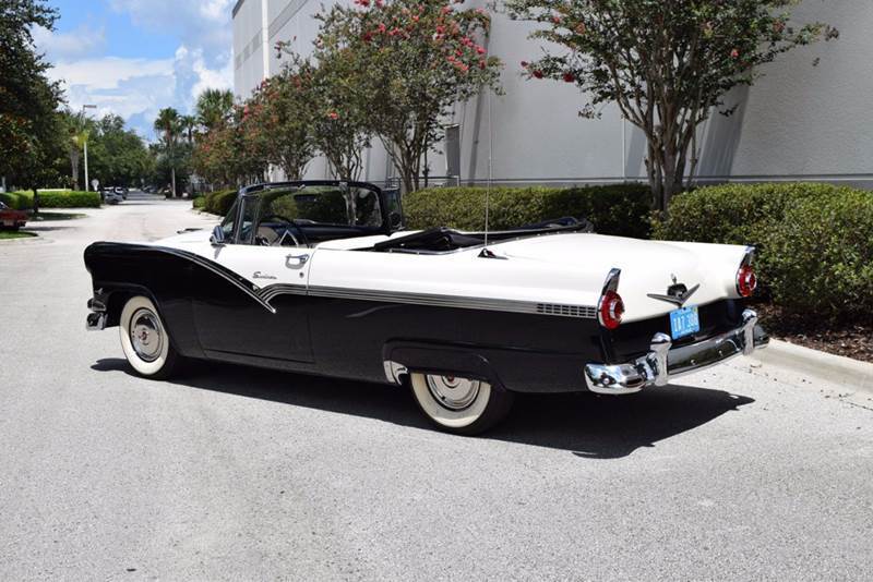 restored to original 1956 Ford Sunliner Convertible