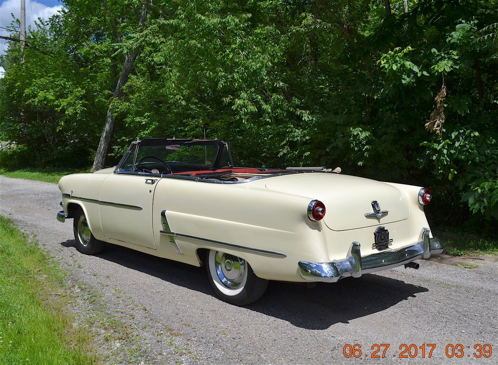 unmolested 1953 Ford Crestline Sunliner CONVERTIBLE for sale