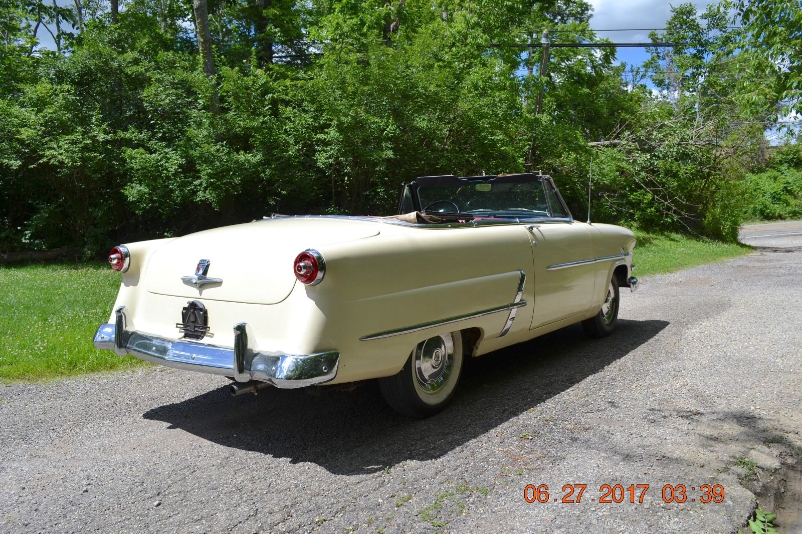 unmolested 1953 Ford Crestline Sunliner CONVERTIBLE for sale