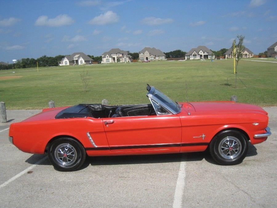 new top 1965 Ford Mustang CONVERTIBLE