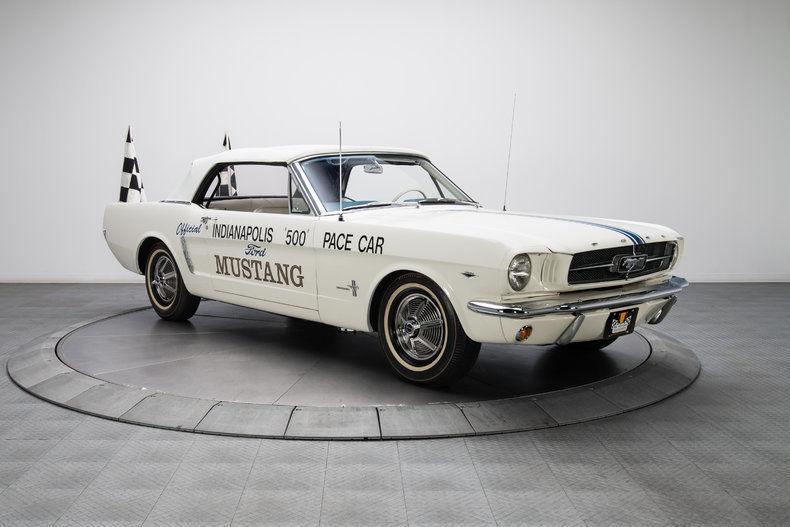 one of a kind 1964 Ford Mustang Pace Car convertible