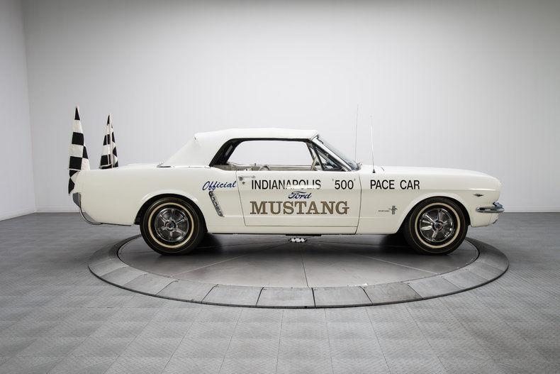 one of a kind 1964 Ford Mustang Pace Car convertible