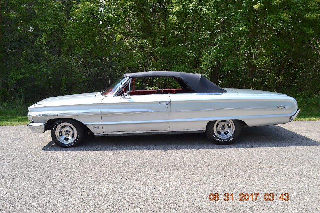 original and loaded 1964 Ford Galaxie 500 XL convertible