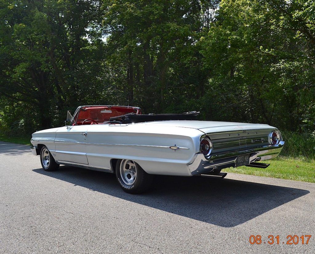 original and loaded 1964 Ford Galaxie 500 XL convertible