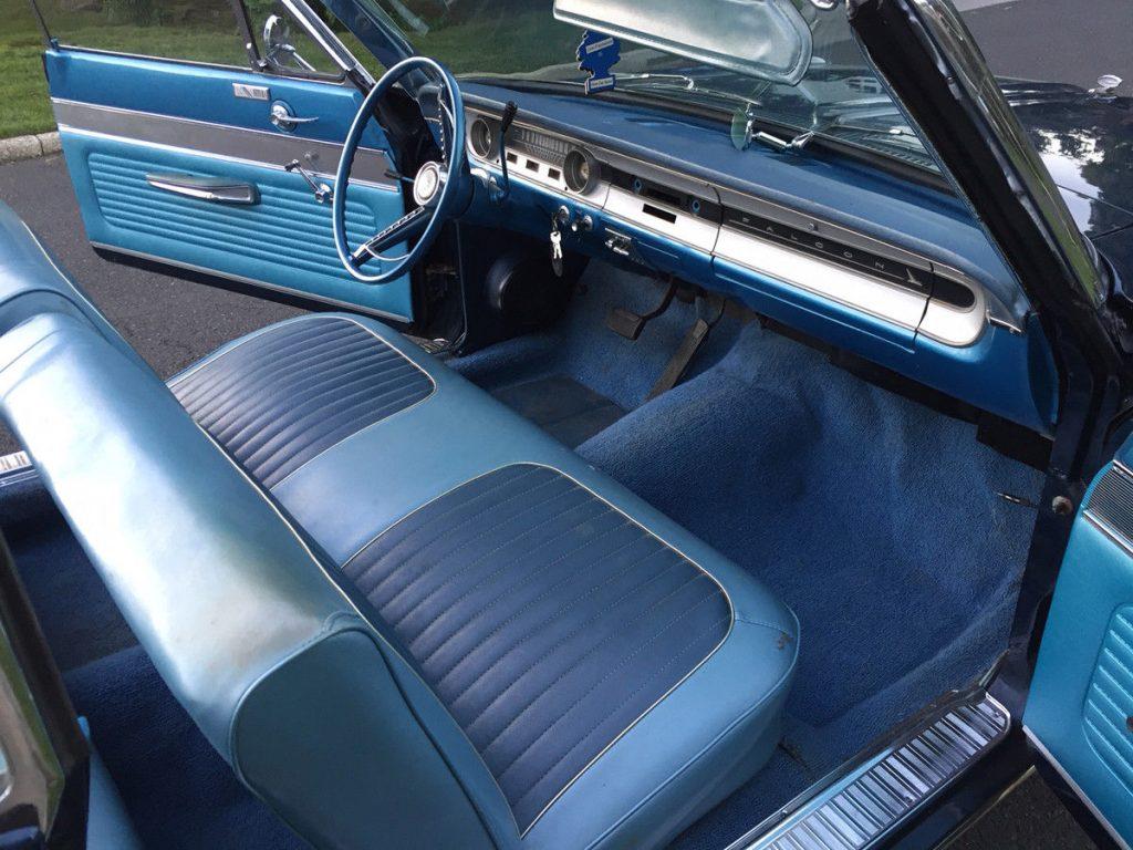 restored 1964 Ford Falcon convertible
