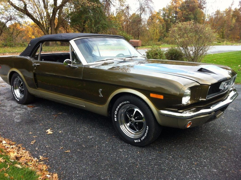 restored barn find 1964 Ford Mustang convertible