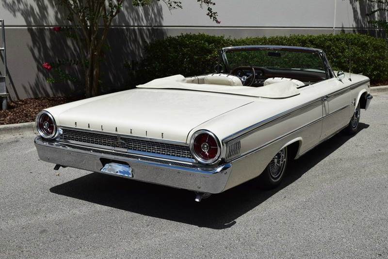 rust free 1963 Ford Galaxie Convertible