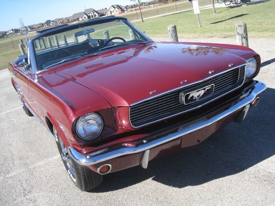 clean 1966 Ford Mustang Convertible