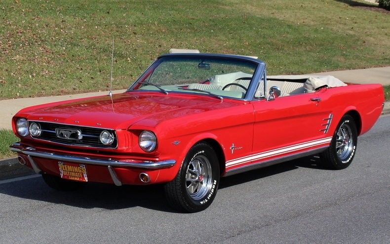 professionally restored 1966 Ford Mustang convertible
