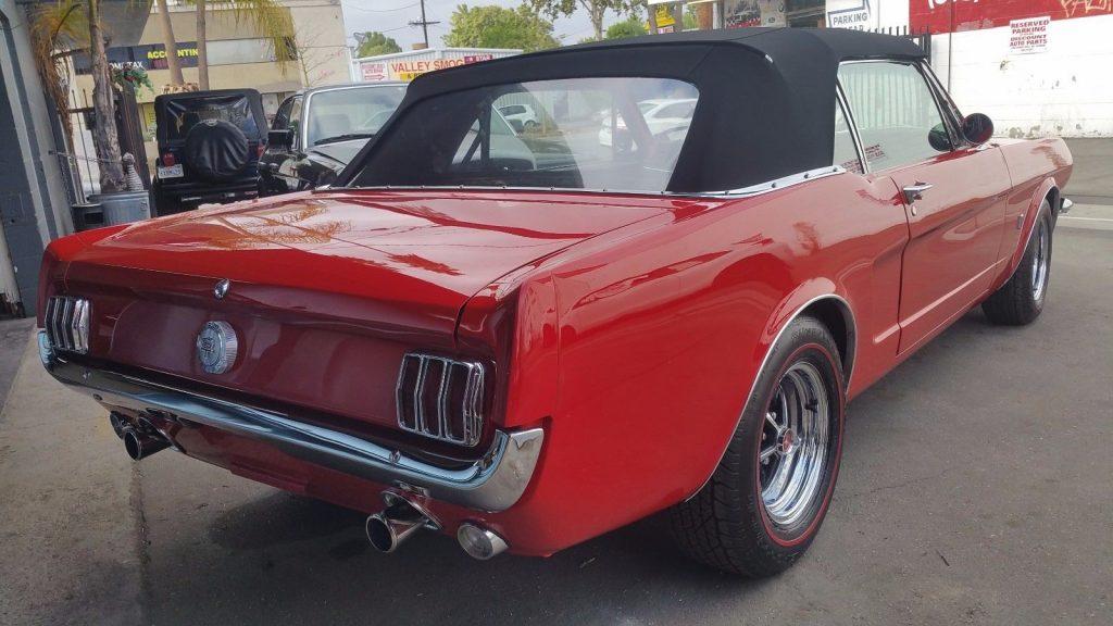 restored 1966 Ford Mustang Convertible