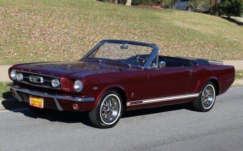 restored 1966 Ford Mustang GT convertible for sale