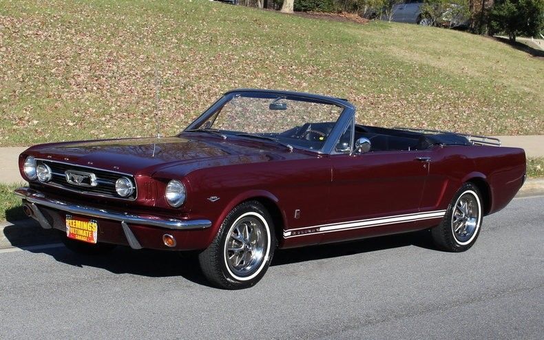 restored 1966 Ford Mustang GT convertible