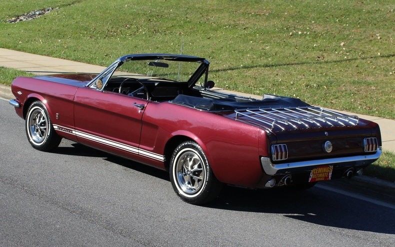 restored 1966 Ford Mustang GT convertible