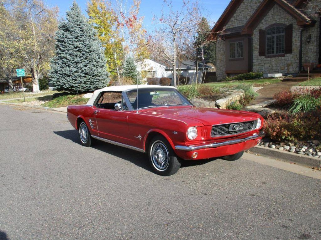 rust free 1966 Ford Mustang convertible