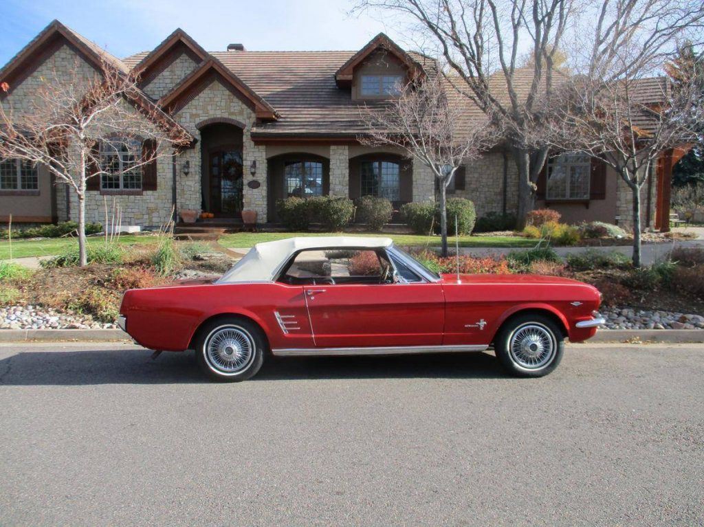 rust free 1966 Ford Mustang convertible