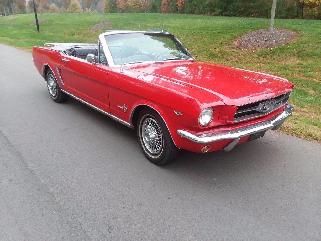 good condition 1965 Ford Mustang Convertible