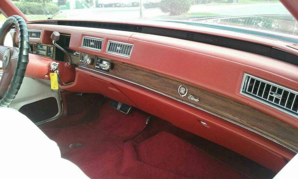 definition of luxury 1976 Cadillac Eldorado convertible