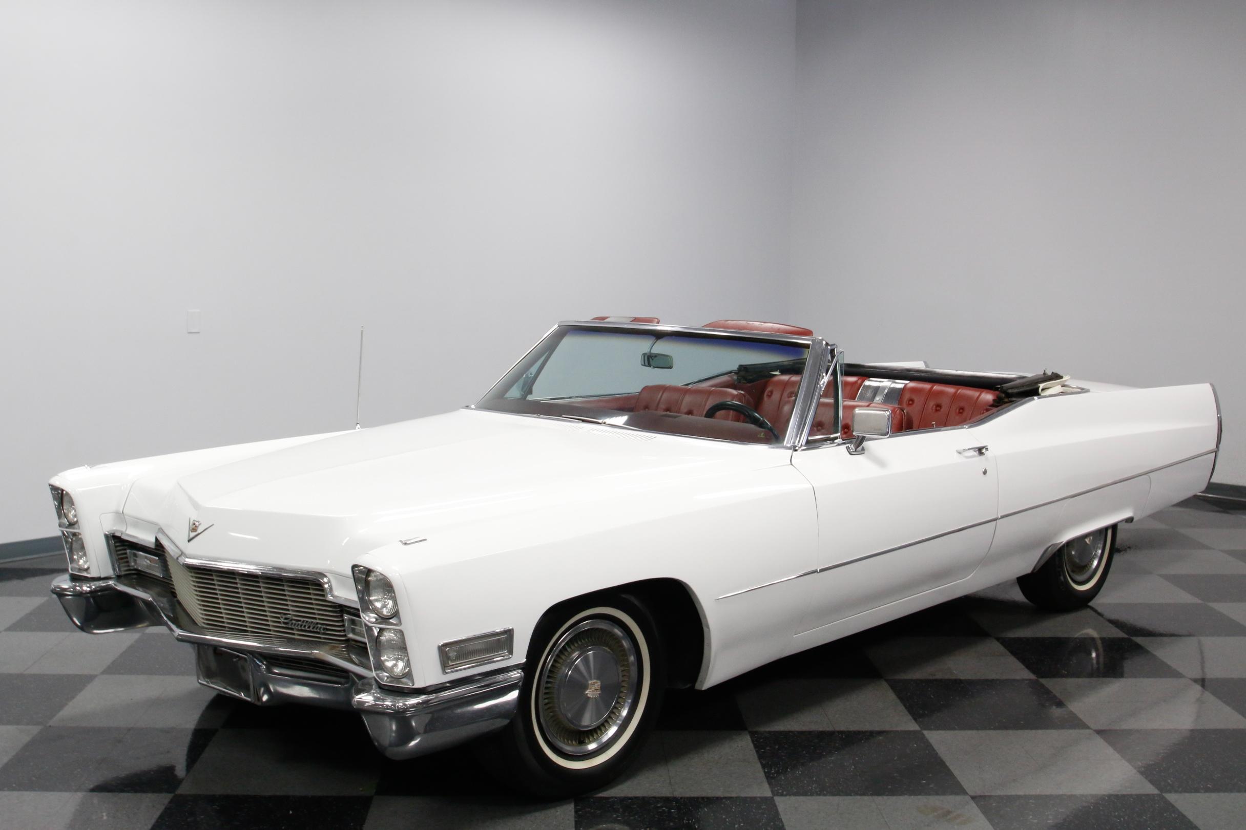 low mileage 1968 Cadillac DeVille convertible for sale