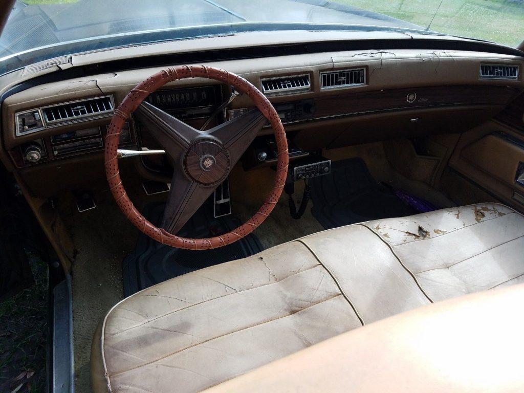 needs some work 1976 Cadillac Eldorado convertible