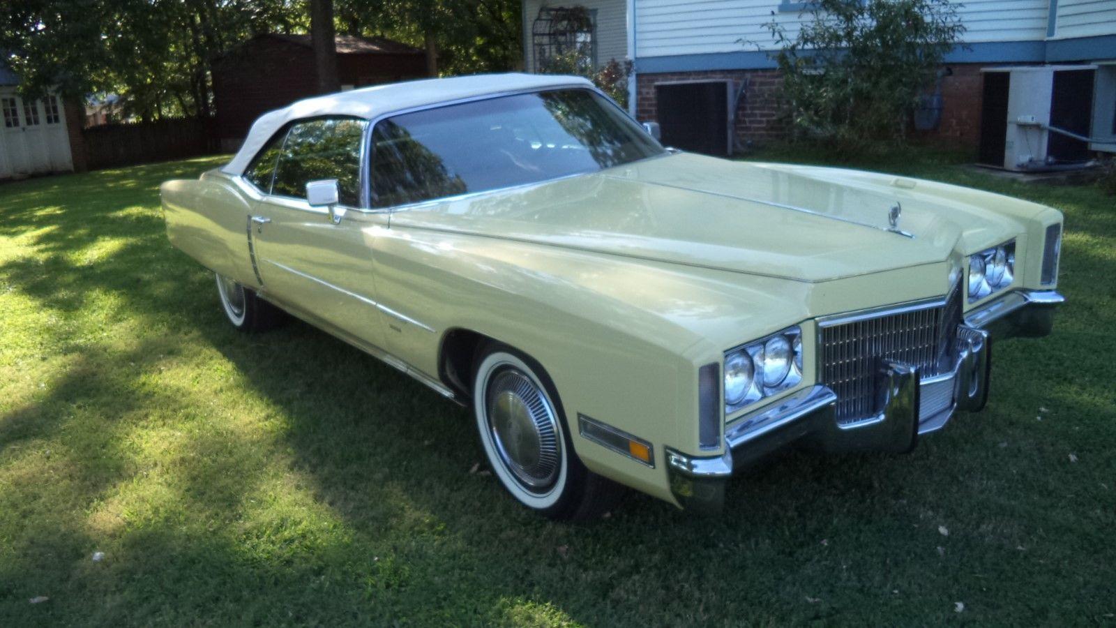 repainted 1971 Cadillac Eldorado convertible for sale