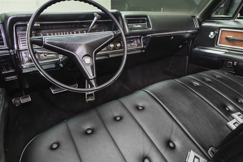 Triple Black 1968 Cadillac Deville Convertible
