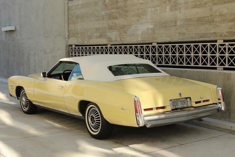 well maintained 1975 Cadillac Eldorado Convertible