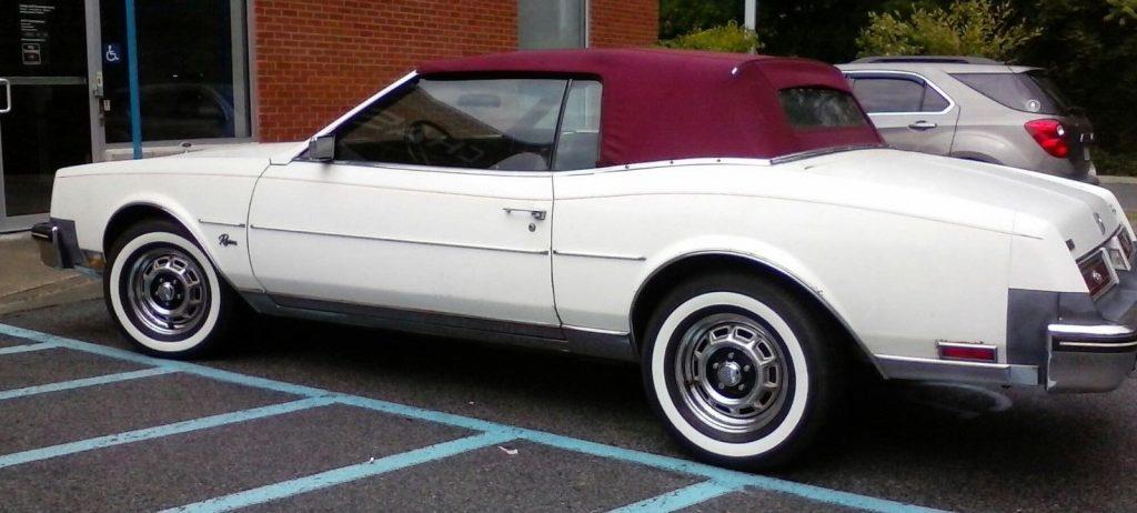 loaded 1982 Buick Riviera convertible