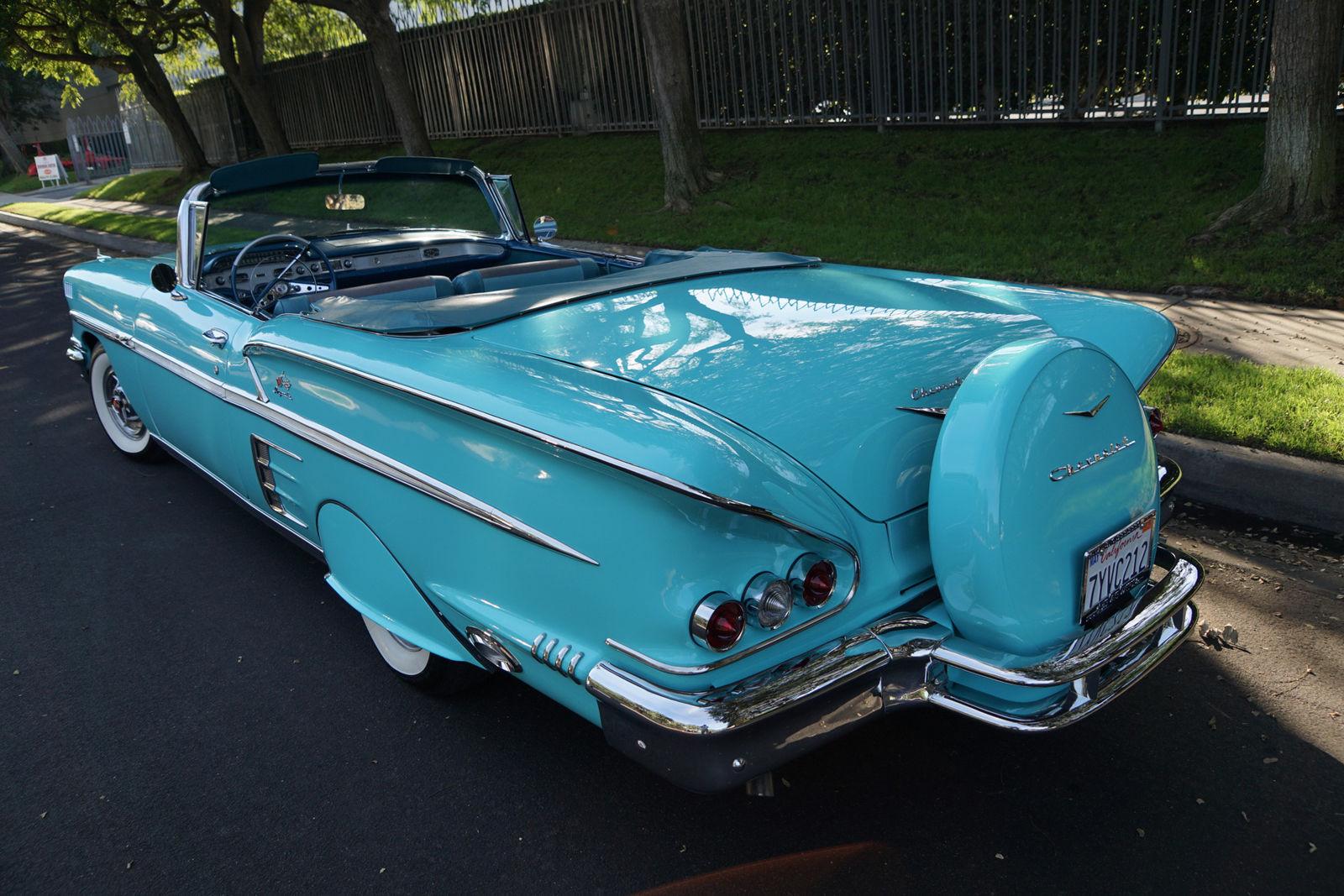 Older Restoration 1958 Chevrolet Impala Convertible For Sale