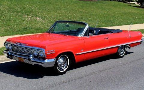 very original 1963 Chevrolet Impala Ss 409 Convertible for sale