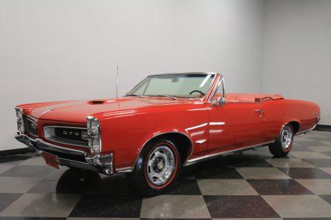 4 on the floor 1966 Pontiac GTO convertible for sale
