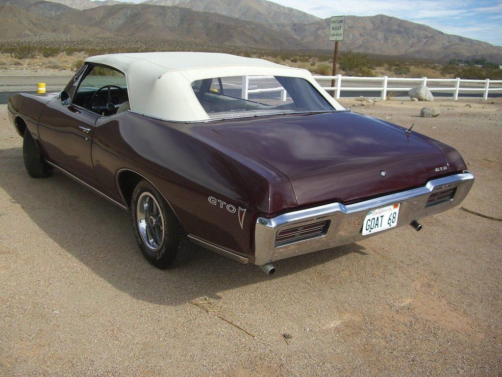 real gto 1968 Pontiac GTO Convertible