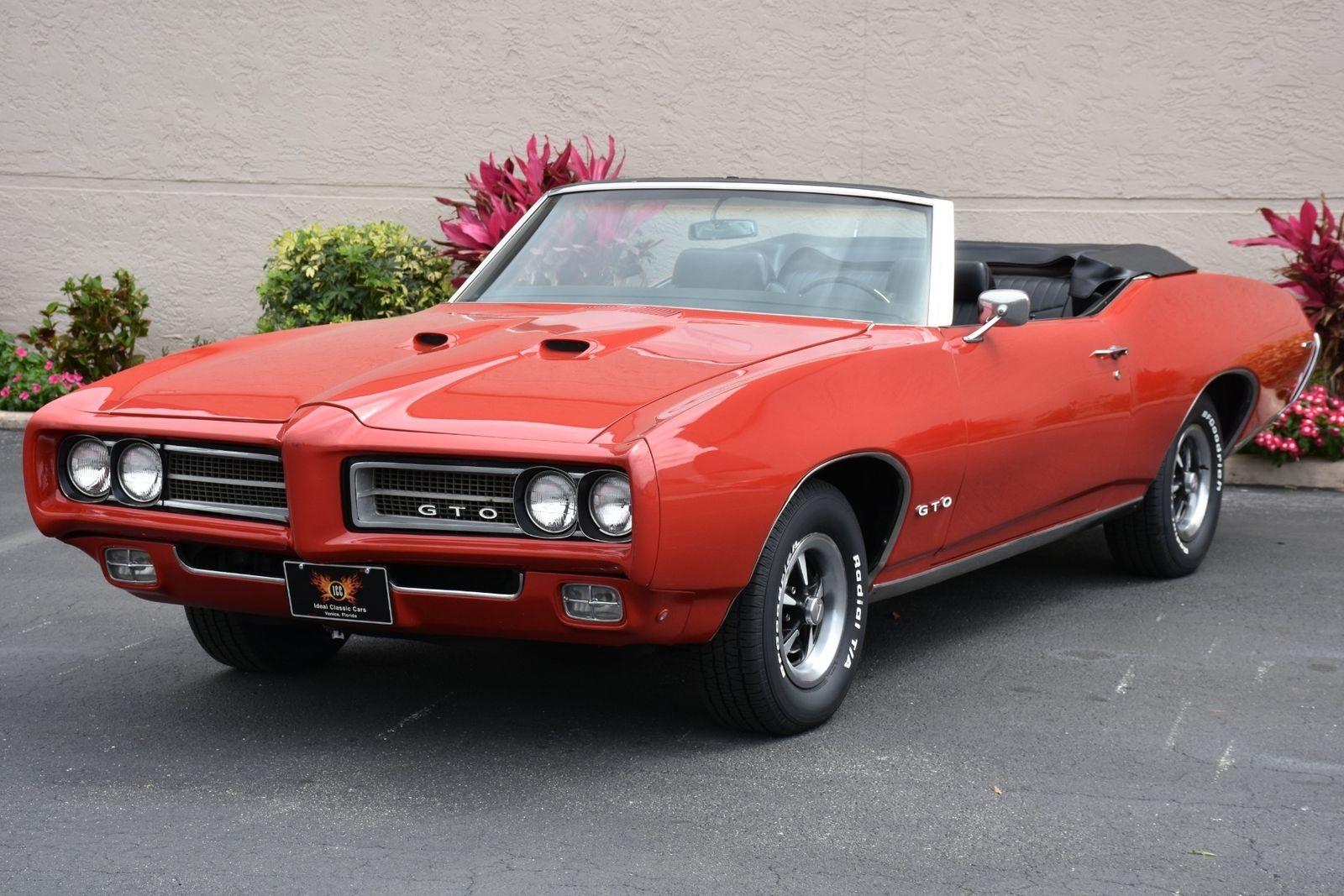 Amazing 1969 Pontiac Gto Convertible For Sale