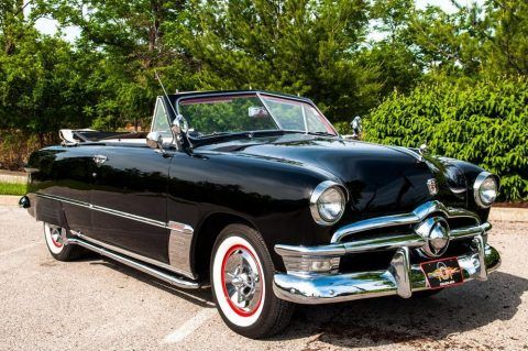 desirable 1950 Ford Custom Convertible for sale